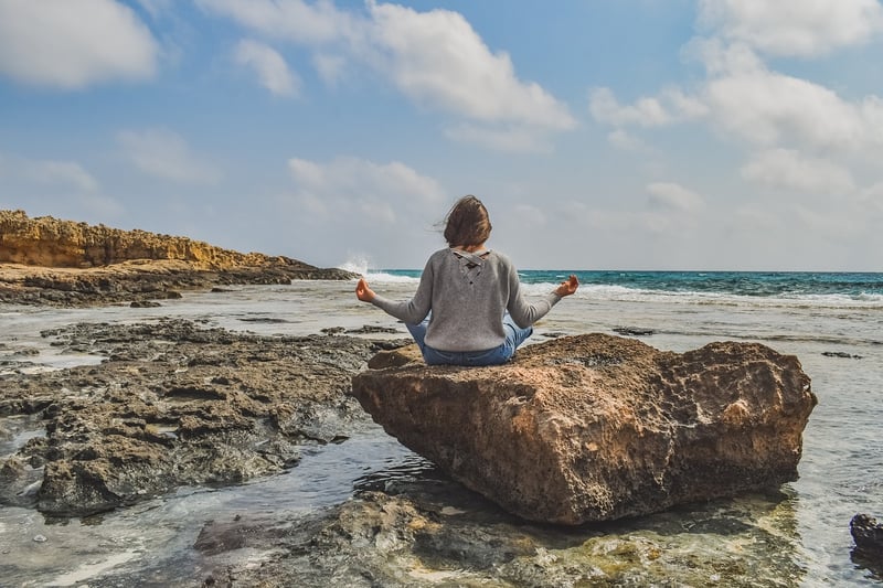 Meditating Woman